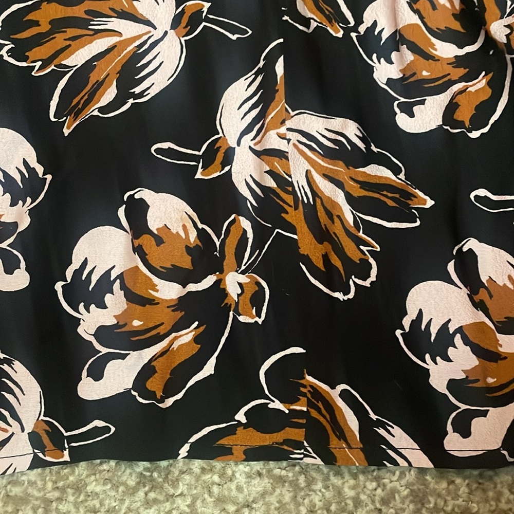 Madewell Floral Short Sleeve Blouse - Picture 3 of 5